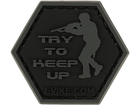 Keep Up - Catchphrase Series 2 - Hex PVC Morale Patch