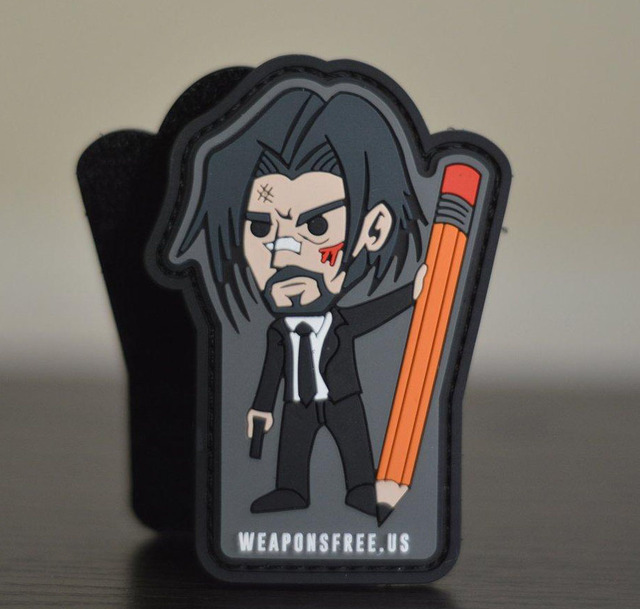 Weaponsfree.US "Mr. Wick" Tactical PVC Morale Patch