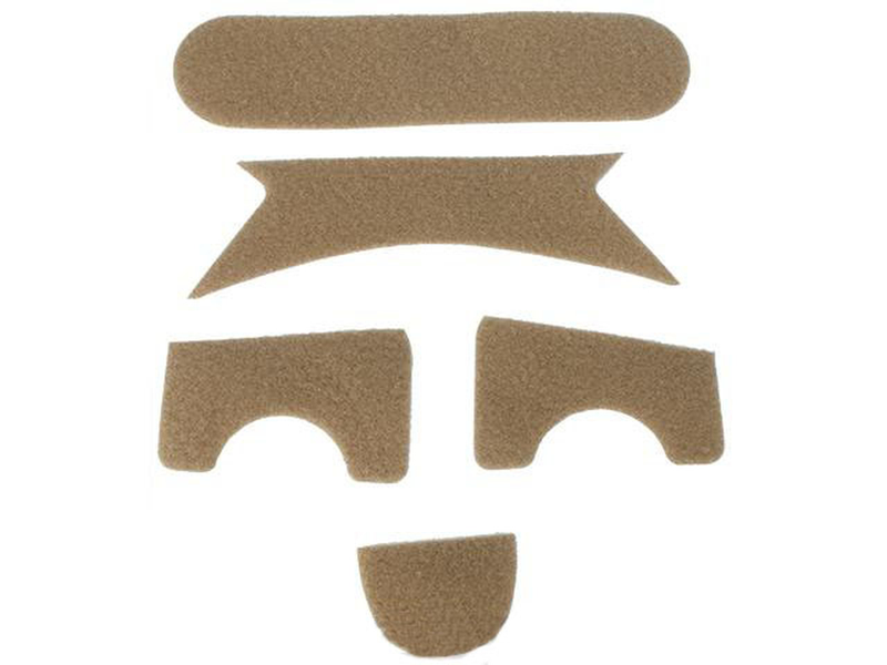 Emerson Hook and Loop Adhesive Strips for MICH Type Helmets - Tan