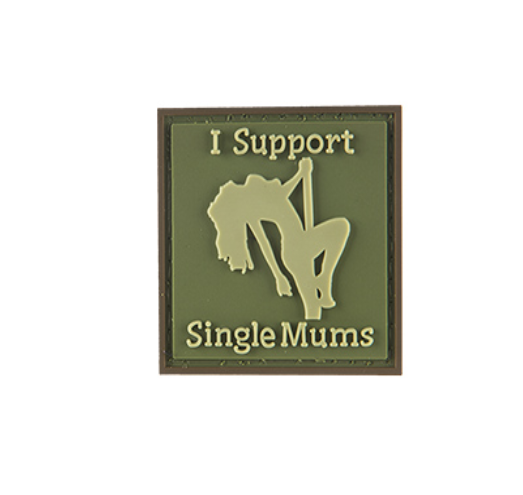 G-Force I Support Single Moms Patch