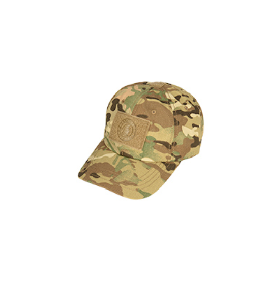 Lancer Tactical SCOUT Adhesion Ballcap with Strap Back - Multicam