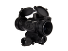 Lancer Tactical HD30L 1x30mm R/G Dot Sight with Red Laser Sight Scope with Flip Up Lens Caps