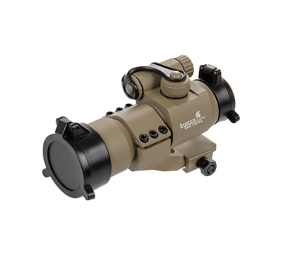 Lancer Tactical M3 Style Red and Green Dot Sight with Rail Mount - DE