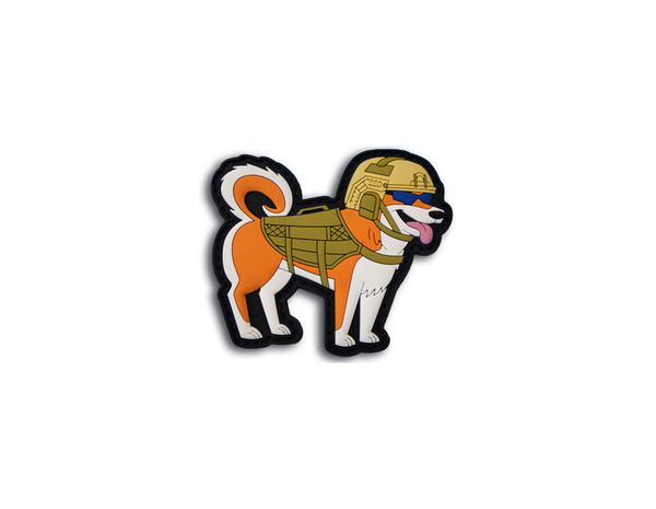 Patch Fiend Tactical Dog Series PVC Moral Patch - TactiShiba