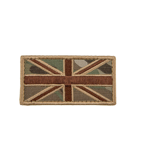 Embroidered UK Flag Patch - MTP