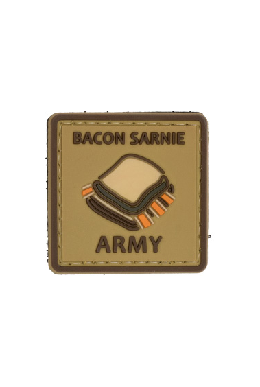 Patch PVC G-Force Bacon Sarnie Army - Tan