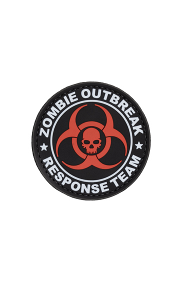 G-Force Zombie Outbreak Response Team Patch PVC Patch PVC - Rouge