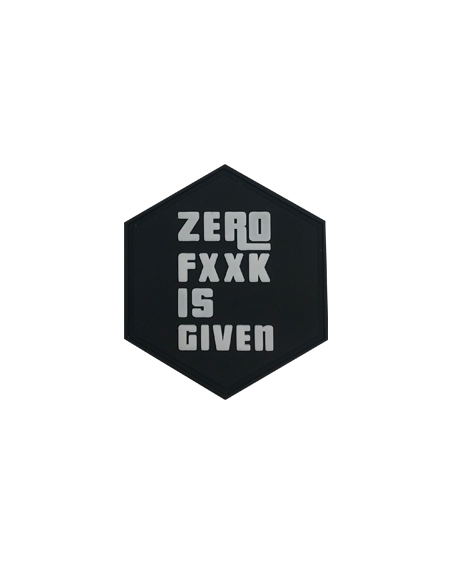 Hexagon Zero FXXX is Given PVC Patch