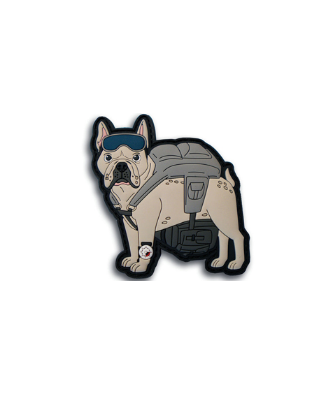 Patch Fiend « Frenchie » Le parachutiste PVC Moral Patch