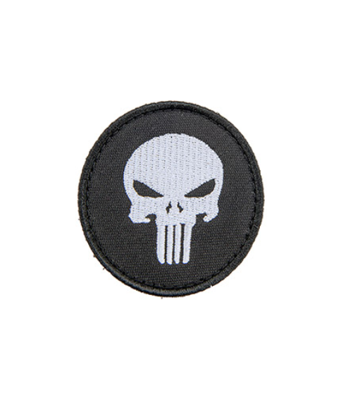 Embroidered Round Punisher Patch