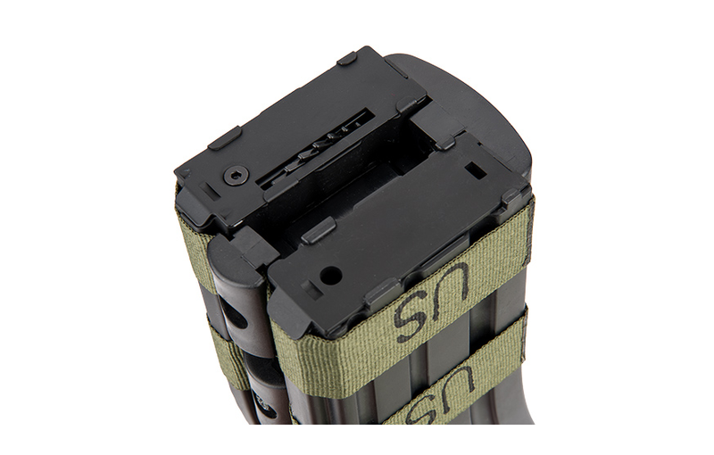 Sentinel Gears 1200rd Electric Auto-Winding Dual Magazine for M4 AEGs