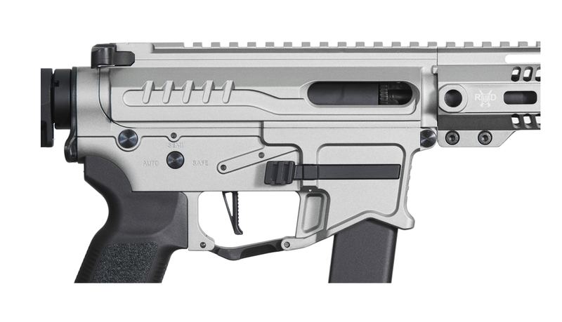 Zion Arms R&D Precision Licensed PW9 Mod 1 Long Rail Airsoft Rifle - Grey