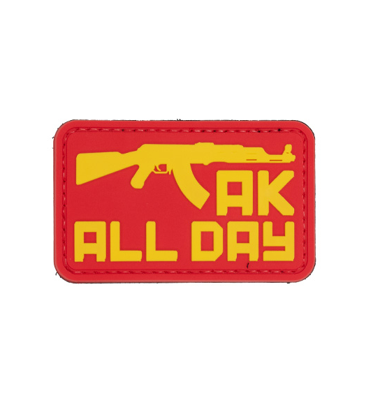 AK All Day" PVC Patch