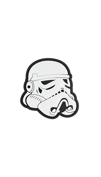 Patch PVC G-Force Star Wars Stormtrooper - Blanc