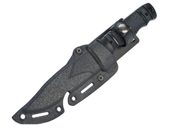 Krousis M37-K Seal Pup Type Rubber Training Knife with Hardshell Sheath