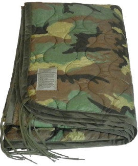 Ranger Blanket/Poncho Liner - Woodland - Niagara Quartermaster