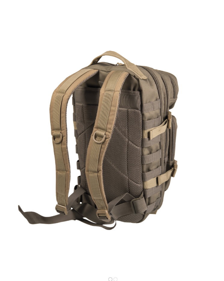 MIL-TEC Small Ranger Assault Pack - Green/Coyote