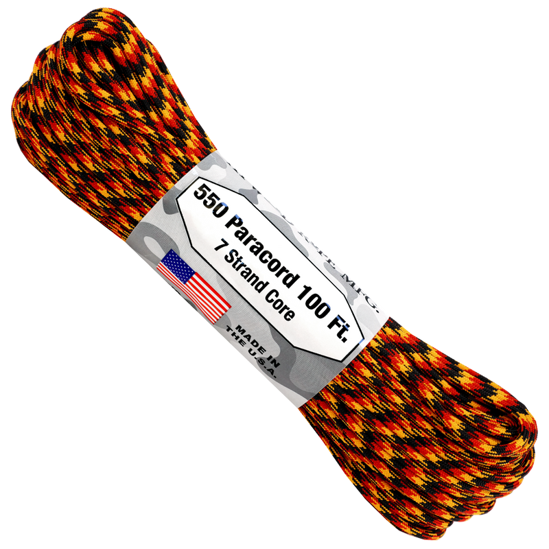 Atwood Rope 100ft 550 Paracord - Oktoberfest