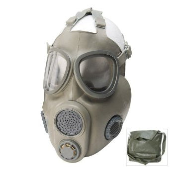 Surplus Czech Gas Mask w. Carrier - Niagara Quartermaster