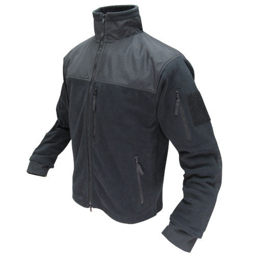 Condor Alpha Fleece Jacket Black Niagara Quartermaster