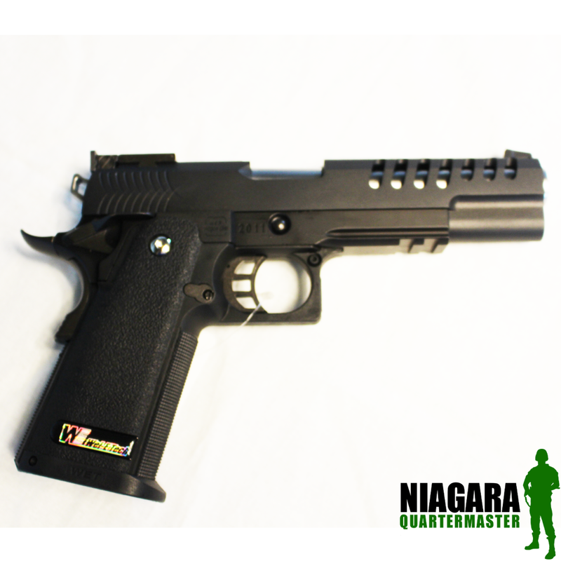 WE Tech Hi-Capa 5.1 Ultra Lite Type K1 (14 Hole) GBBP Pistol