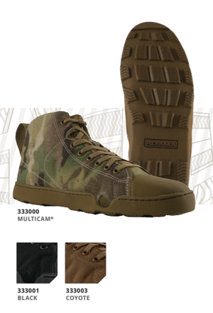 Altama Black Maritime Assault Mid Boots - Niagara Quartermaster