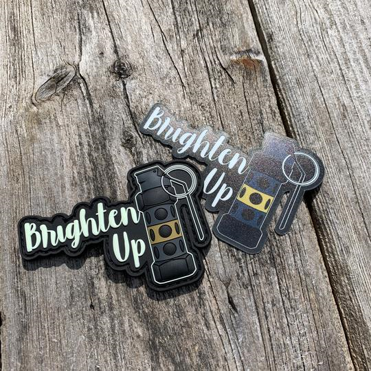 Patch Panel: BRIGHTEN UP Patch+ STICKER – Niagara Quartermaster