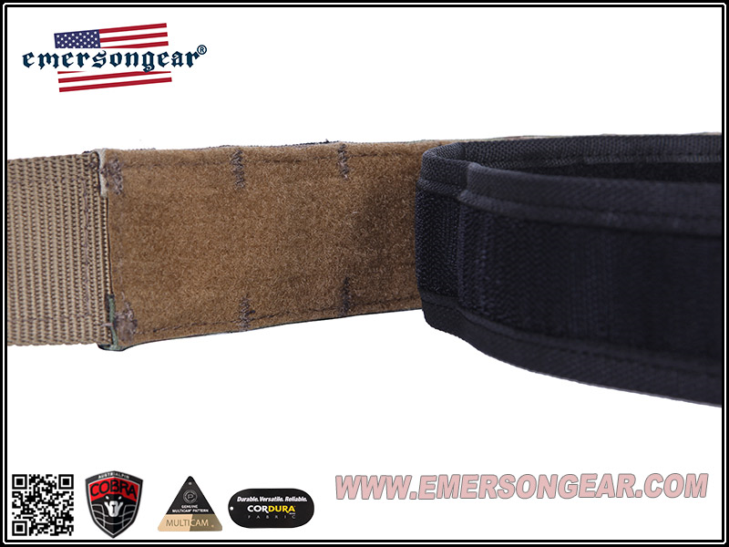 Emerson Gear Blue Label Cobra 1.75-2 Tactical Rigger Belt [Large] - BLACK