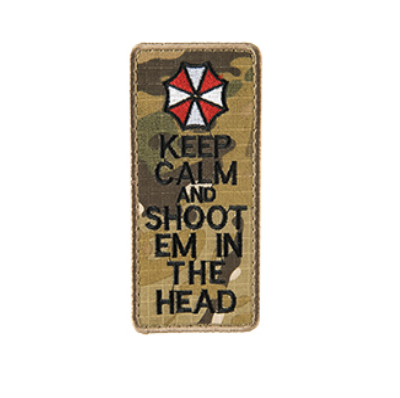 G-Force Keep Calm and Shoot'em in the Head Morale Patch