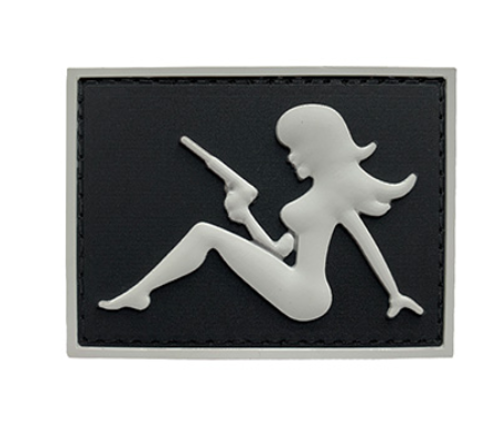 G-Force Mudflap Girl avec patch moral en PVC pour pistolet