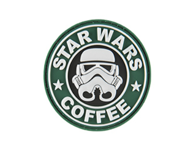 G-Force Star Wars Coffee Trooper PVC Morale Patch