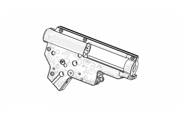 Coque de boîte de vitesses Retro Arms V2 8 mm - E&amp;L