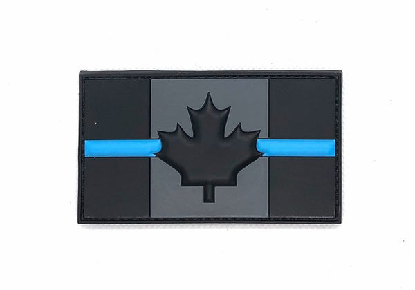 Patch Personnalisé Canada CANADA THIN BLUE LINE - Patch PVC