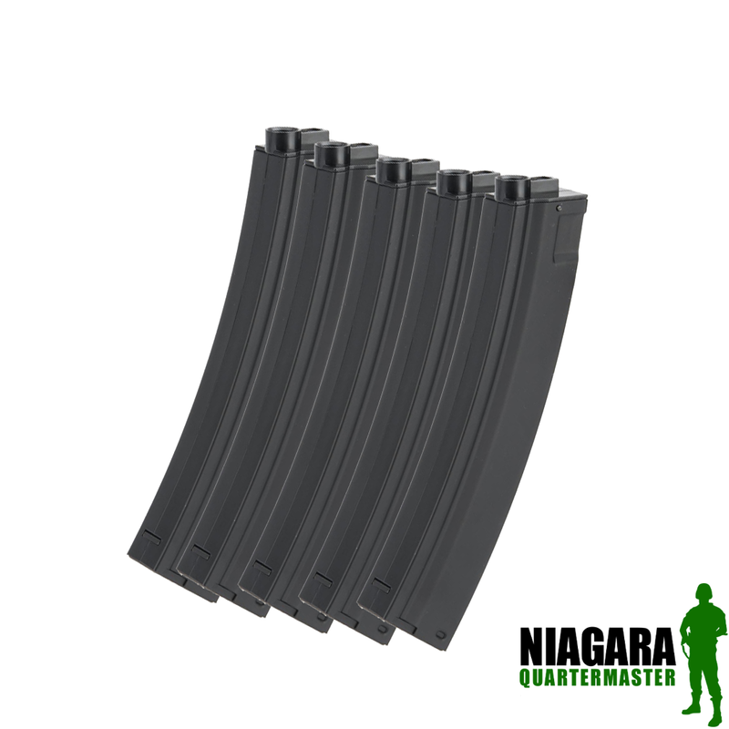 CYMA Metal 100rd Mid-Cap Mags for MP5 AEGs