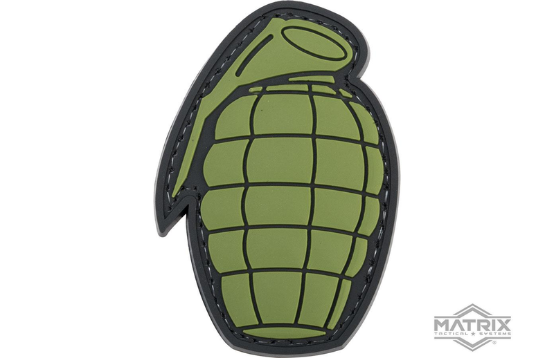 Matrix Pineapple Grenade PVC Morale Patch