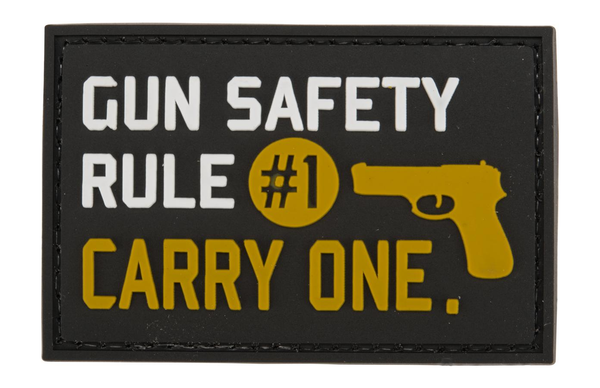 Evike.com "Gun Rule #1" Patch PVC