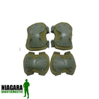Krousis Knee and Elbow Pads Set