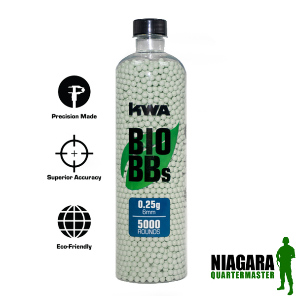 KWA Biodegradable .25g BB Bottle