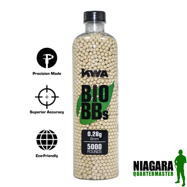 KWA Biodegradable .28g BB Bottle