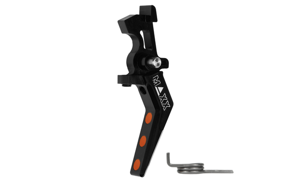 MAXX Model CNC Aluminum Advanced Speed Trigger (Style A) (Black)
