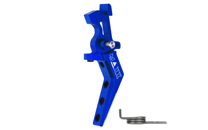 Déclencheur de vitesse avancé en aluminium CNC modèle MAXX (style A) (bleu)