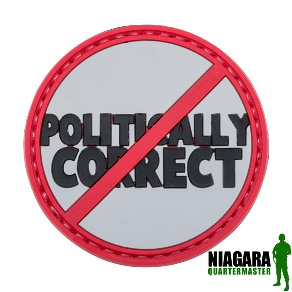 5ive Star Gear Patch de moral en PVC « Pas politiquement correct »