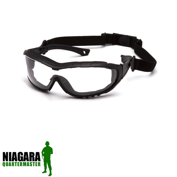 Pyramex V3T H2X Anti-Fog Glasses - Clear Lenses